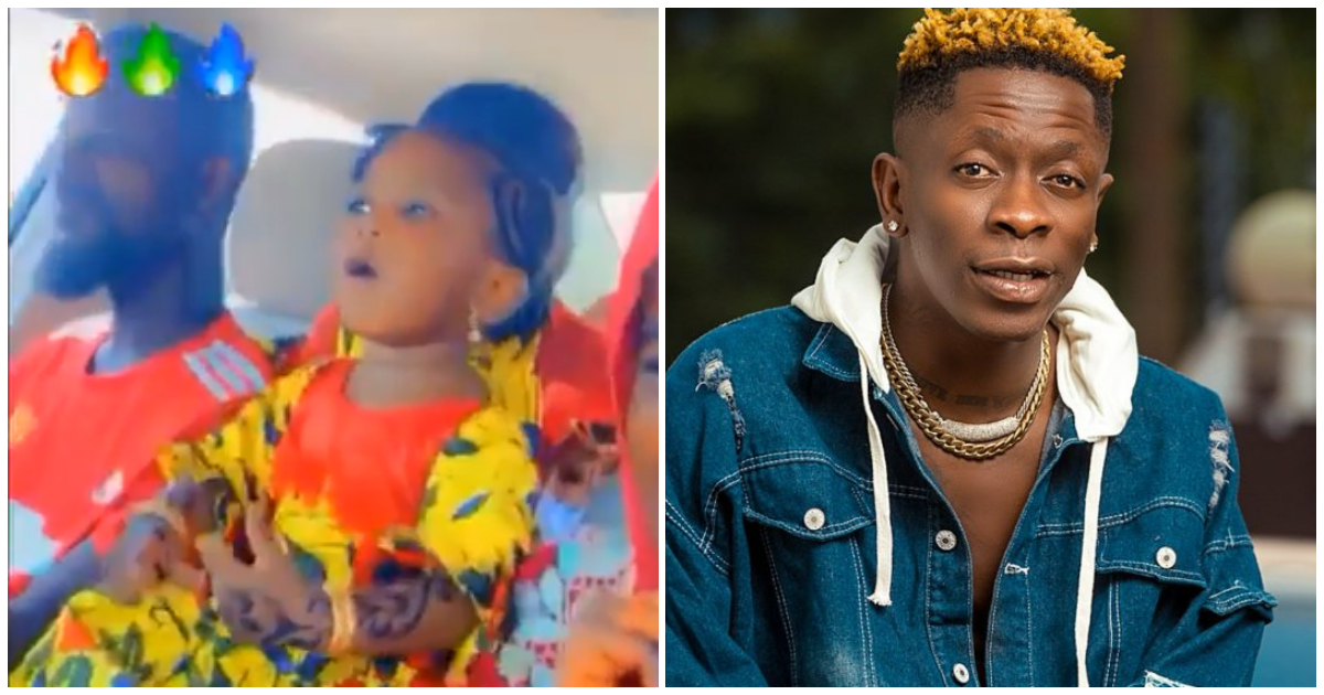 Little girl wows Shatta Wale as she sings his latest song On God word-for-word