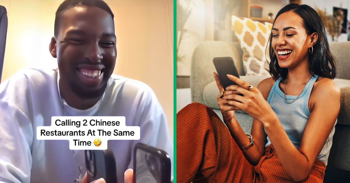 A man shared a TikTok video pranking two Chinese restaurants.