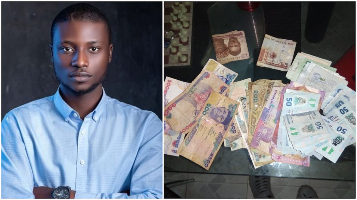 Nigerian lawyer makes N10k as taxi driver, shares photo of money
