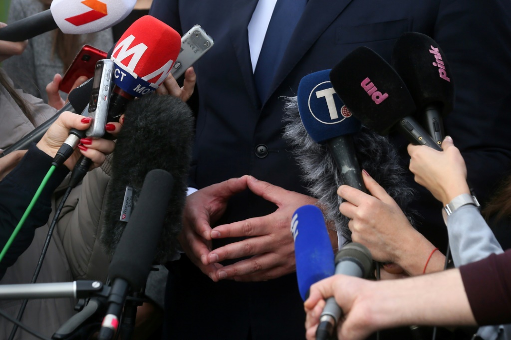 Opponents of President Aleksandar Vucic have accused him of keeping media outlets under his thumb