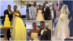 Beautiful photos and video drop as gospel singer Luigi Maclean marries in a simple wedding