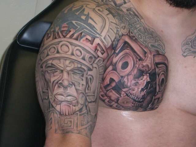 Meaningful Aztec tattoos