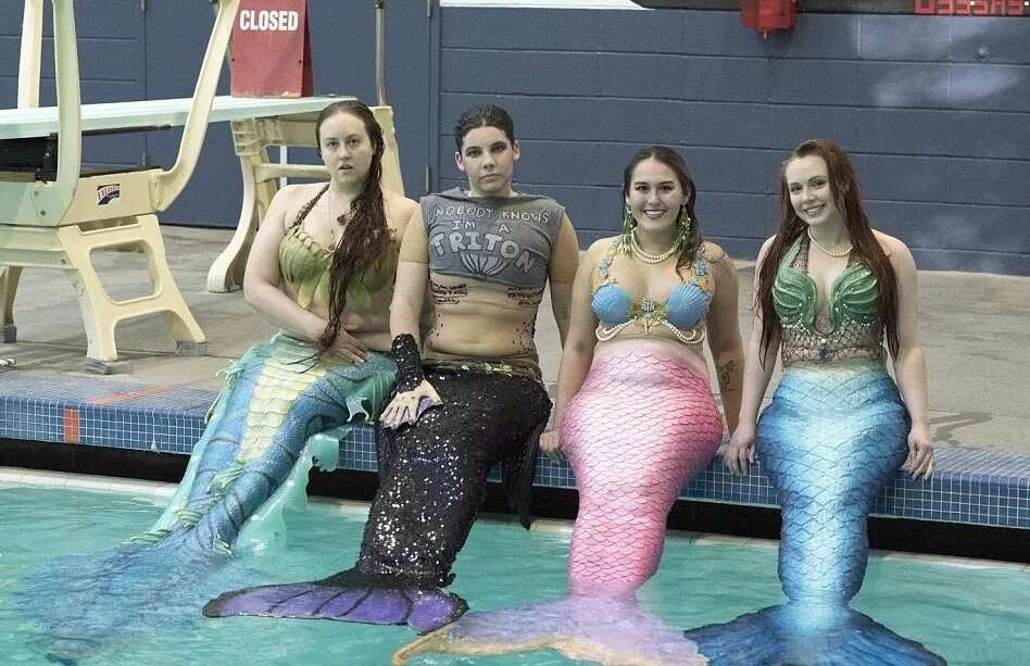 Secret mermaid society: See men and women who are part-human part-fish (photos, video)