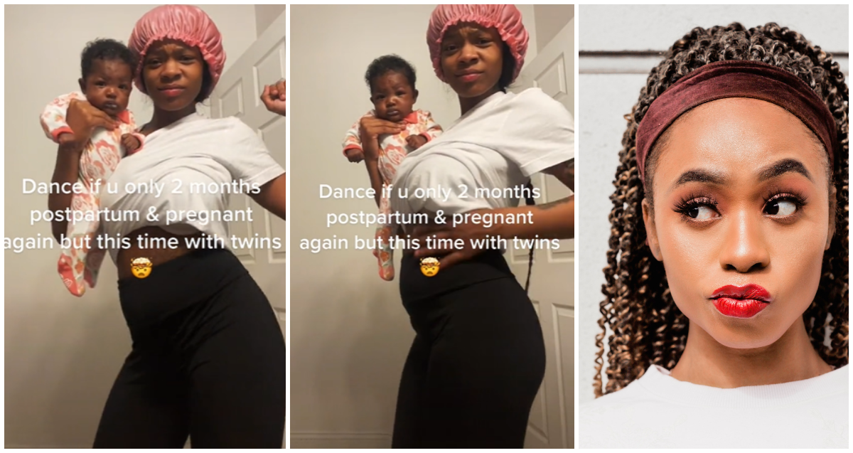 Young mother causes stir as she reveals she got pregnant two months after having a baby
