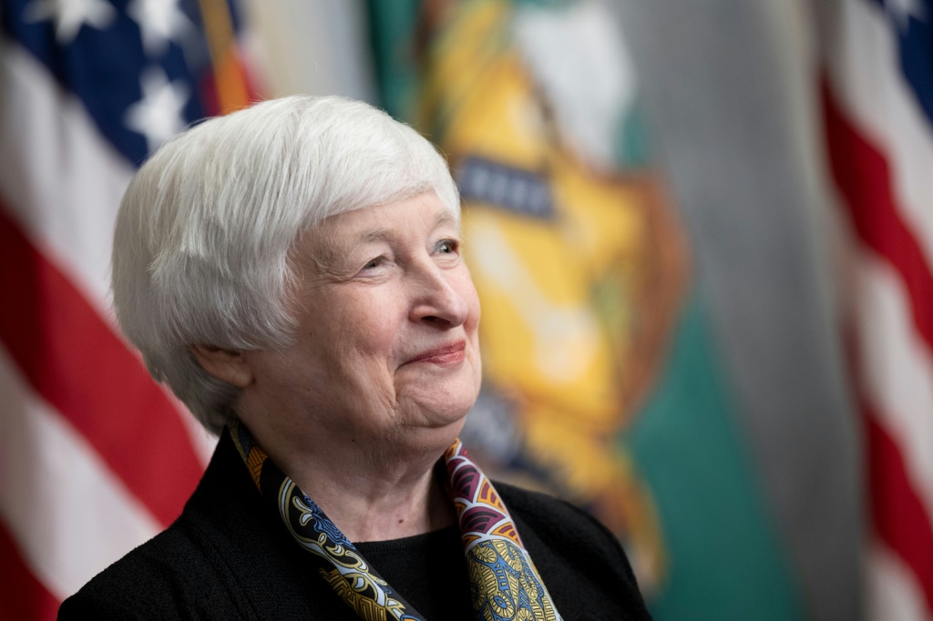 US Secretary of the Treasury Janet Yellen hailed the vote as 'a further demonstration of US confidence in Ukraine'