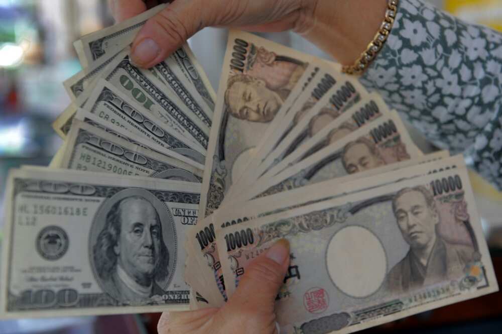 The dollar broke the 145 yen mark for the first time since 1998