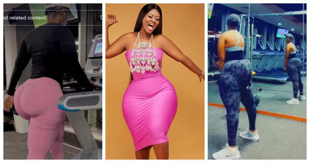 Sheena Gakpe flaunts full body in the gym, peeps endorse workout regime