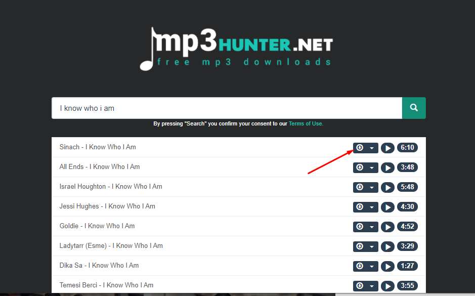 MP3 Music Download Hunter - how to download songs and full review