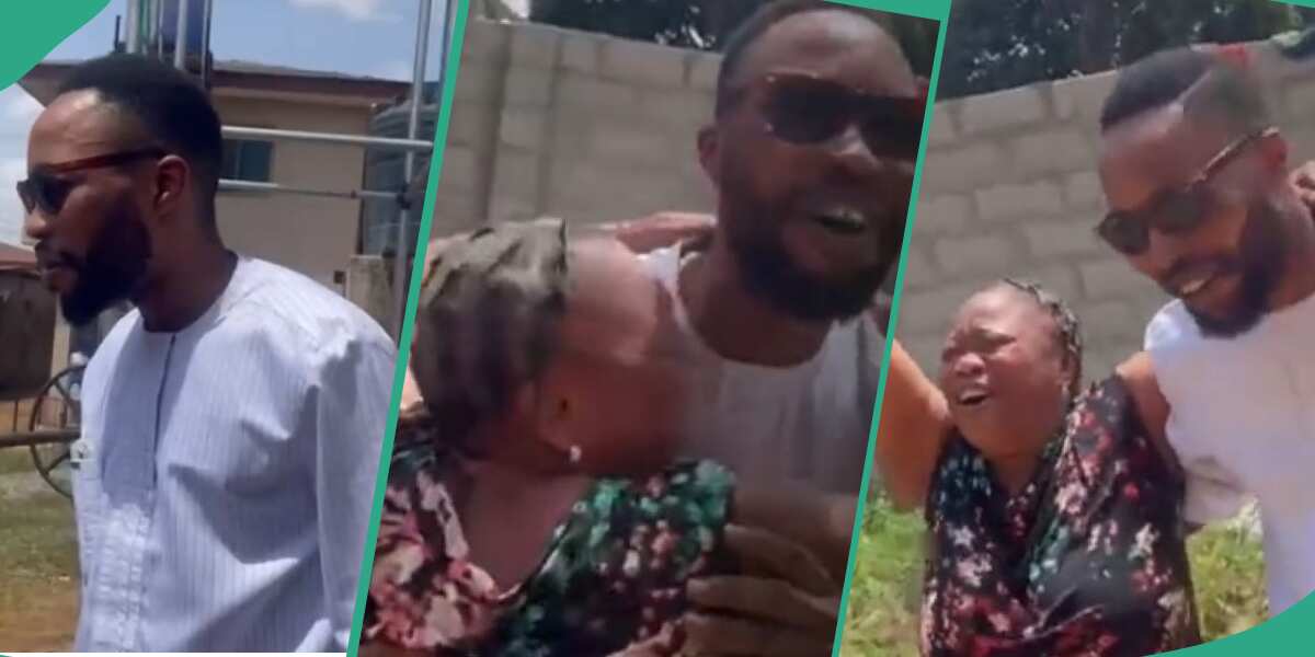 From Germany to Nigeria: After 11 years, Nigeria man returns to reunite with mother