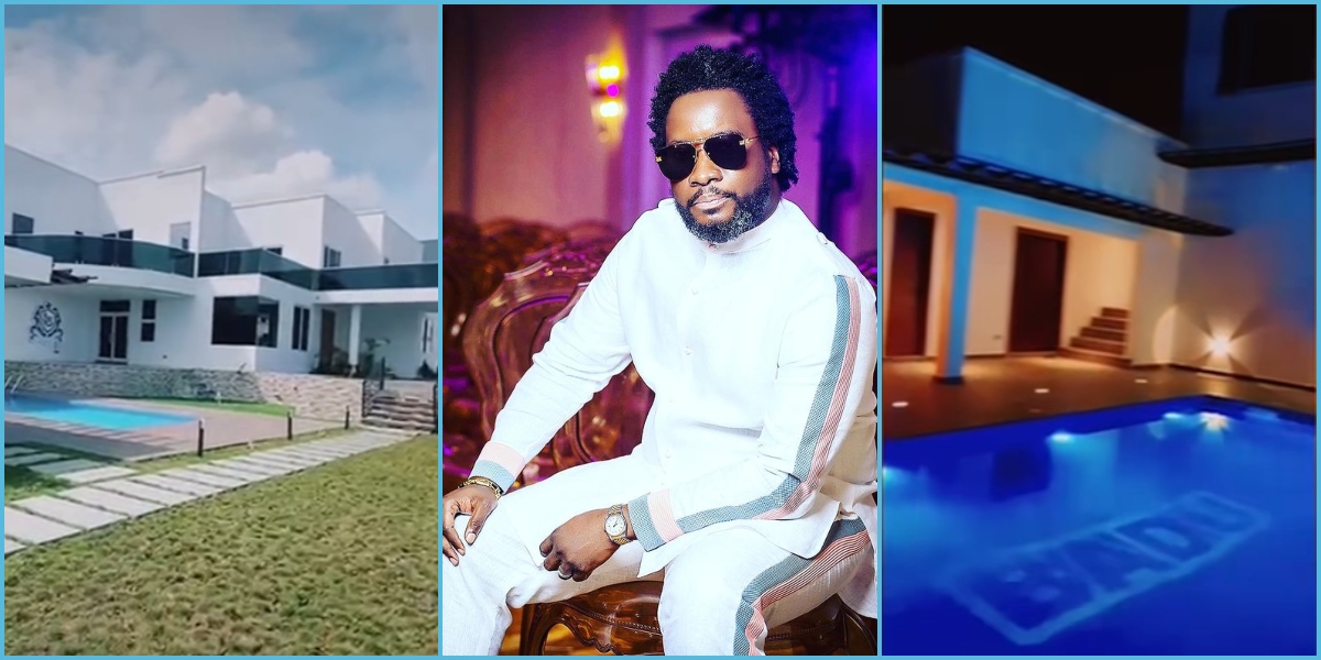 Video of Sonnie Badu’s huge mansion in Accra goes viral, netizens react