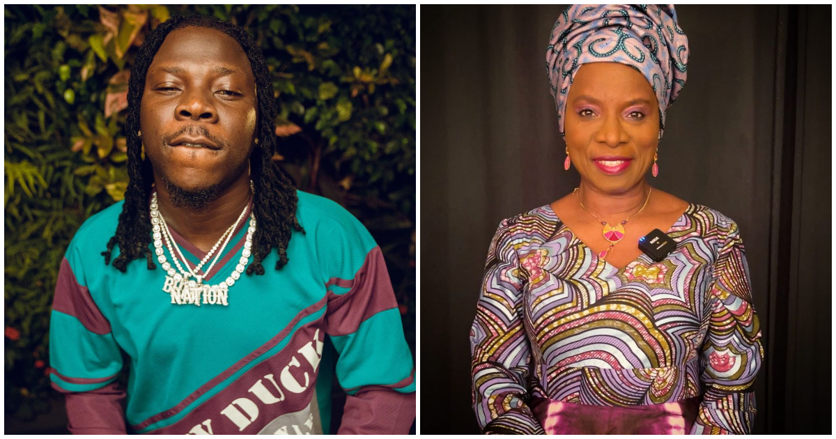 Stonebwoy Set To Feature Angelique Kidjo in Ewe Song From Upcoming Album; News Excites Fans