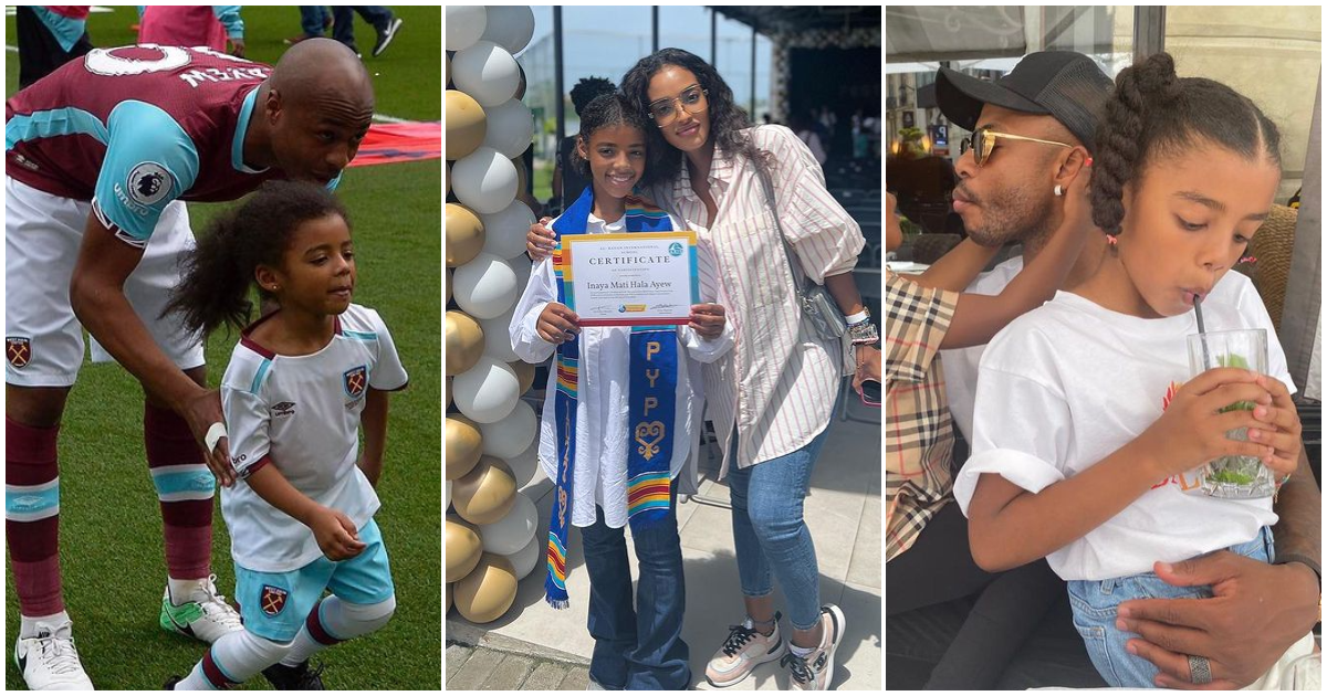 Beautiful photos drop as Dede Ayew's pretty 1st daughter graduates from school; Jordan's wife and others celebrate her