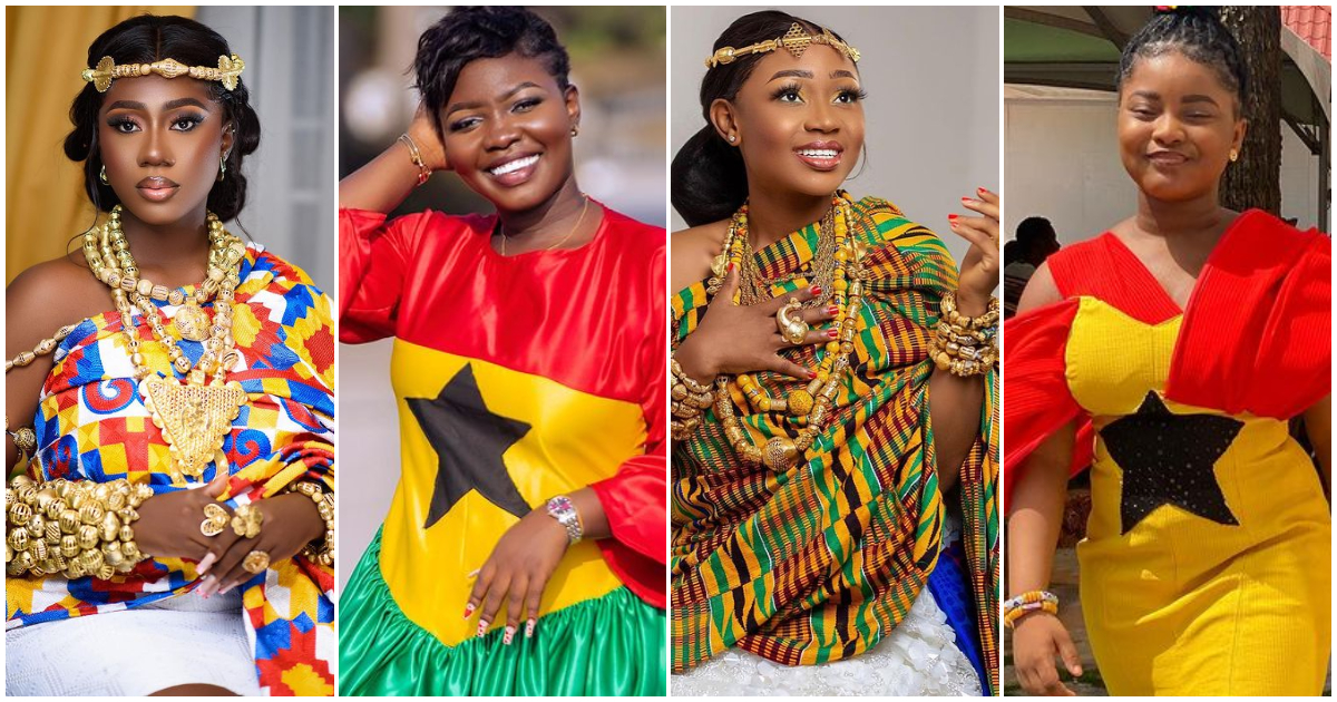 Our queens: Hajia Bintu, Akuapem Poloo, others celebrate Ghana's birthday in gorgeous kente