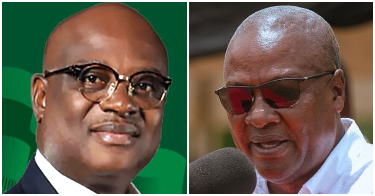 The campaign messages of John Mahama and Kojo Bonsu compared.