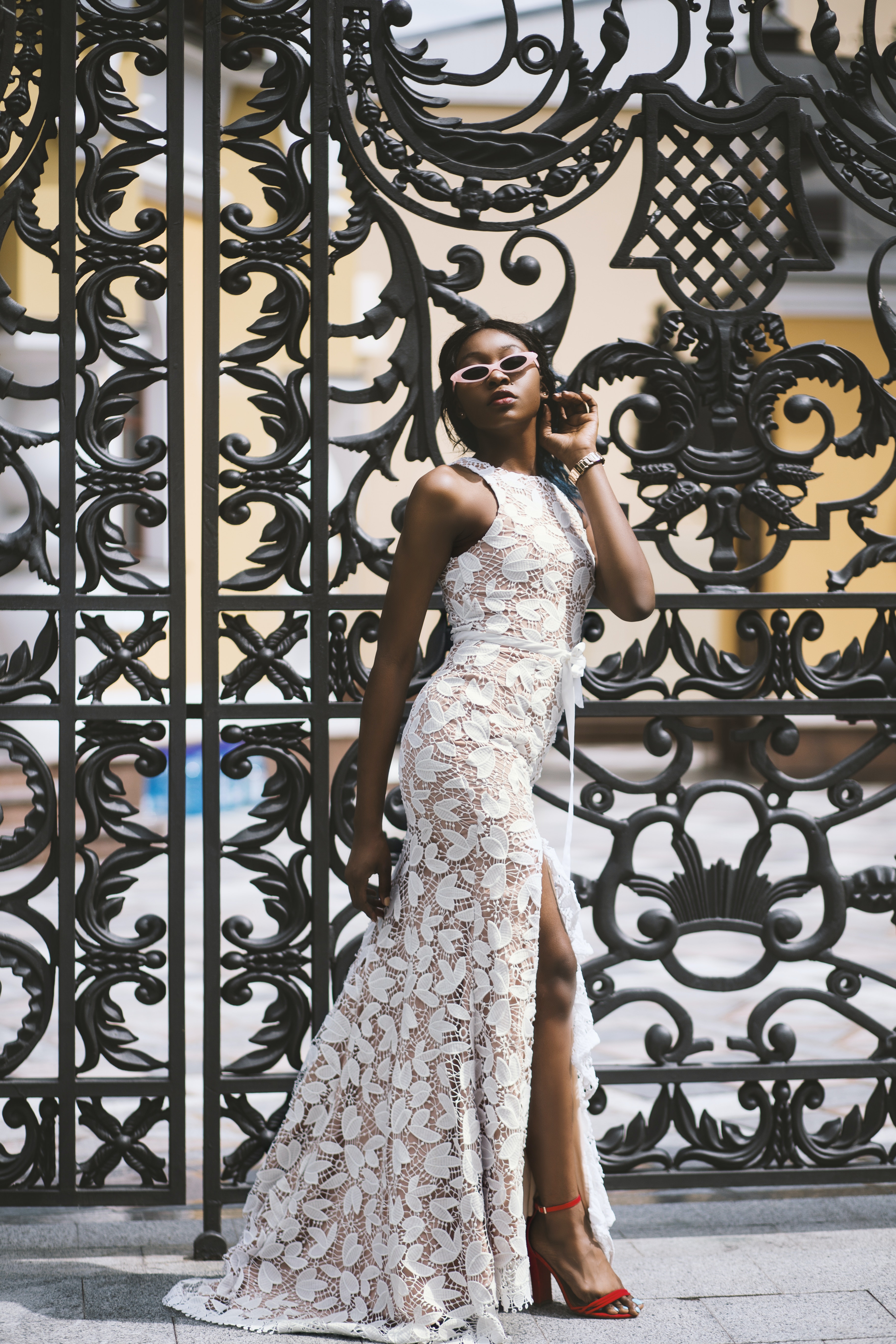40 Amazing Ways to Rock White Coloured Short Gown Styles. - Stylish Naija |  Latest african fashion dresses, Lace dress classy, Lace dress styles