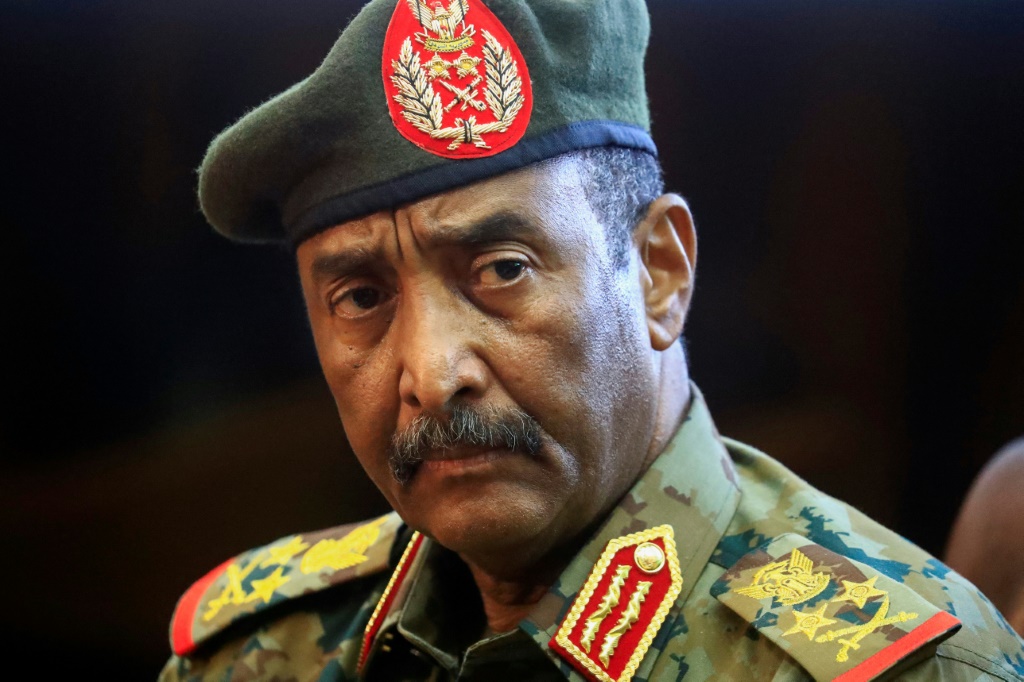 Sudan's military leader, General Abdel Fattah al-Burhan, drove the country's main civilian groups fronm power in an October 2021 coup, plunging the country into deeper crisis