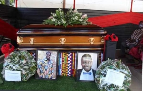 Edward Kwabi: Sad photos drop as TV3's political news editor is laid to rest