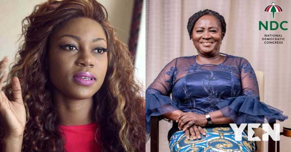 “Don’t be like the others” - Yvonne Nelson tells Prof Naana Opoku-Agyemang as NDC running mate