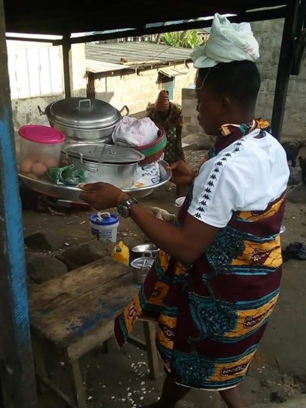 Meet Francis Tetteh the NVTI graduate who sells yam to cater for his siblings