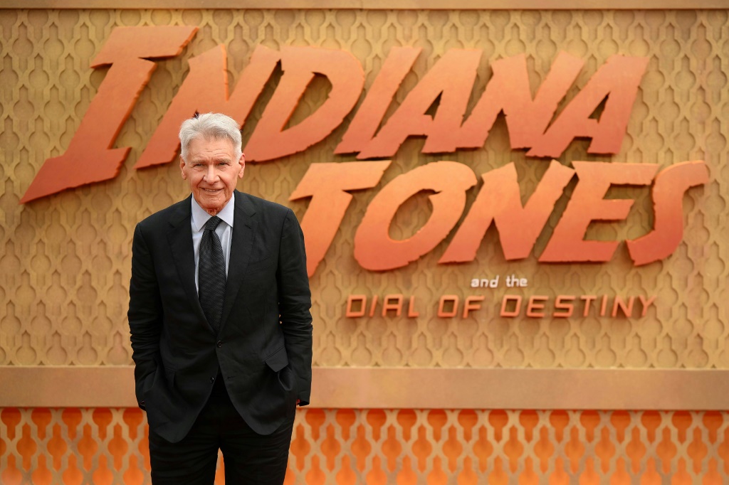 Harrison Ford stars again as Indiana Jones in the franchise's fifth film