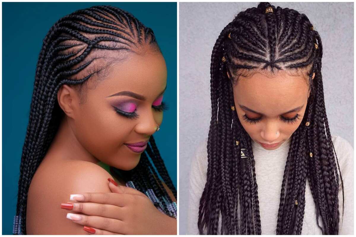 big braids hairstyles black women｜TikTok Search