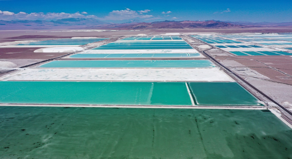 In South America, lithium is derived from salars, or salt flats