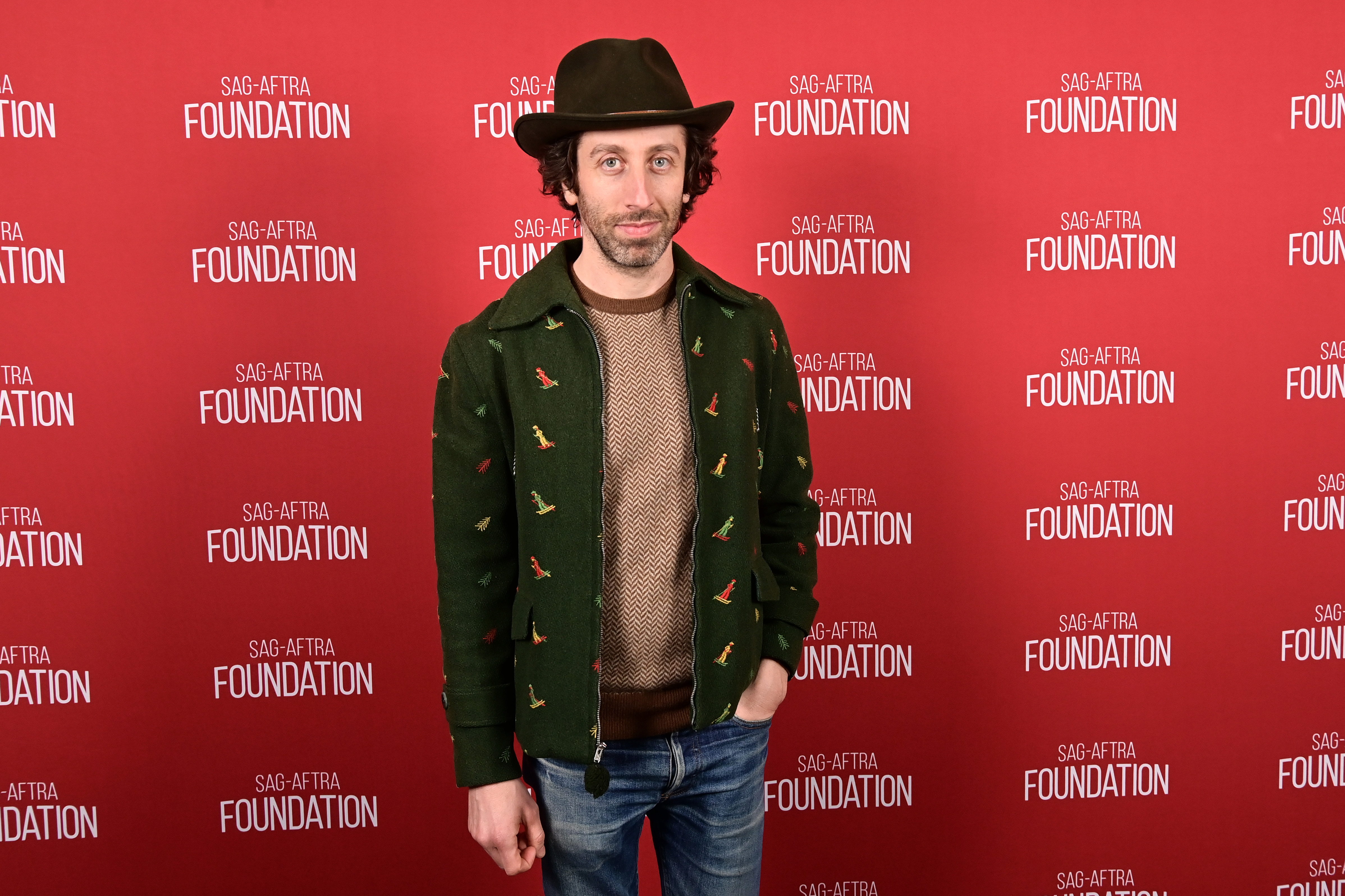 Simon Helberg attends the SAG-AFTRA Foundation Conversations presents "Space Oddity" in Los Angeles, California