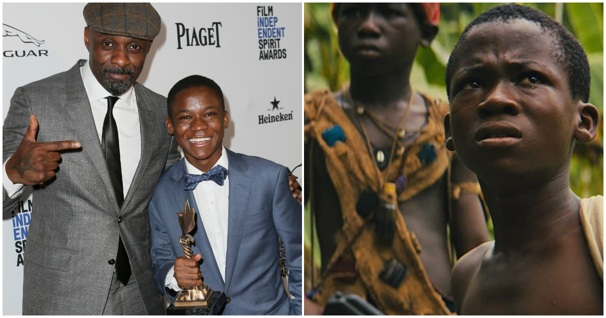 Idris Elba rains praises on Abraham Attah, says he cried watching Beasts of No Nation for the frist time