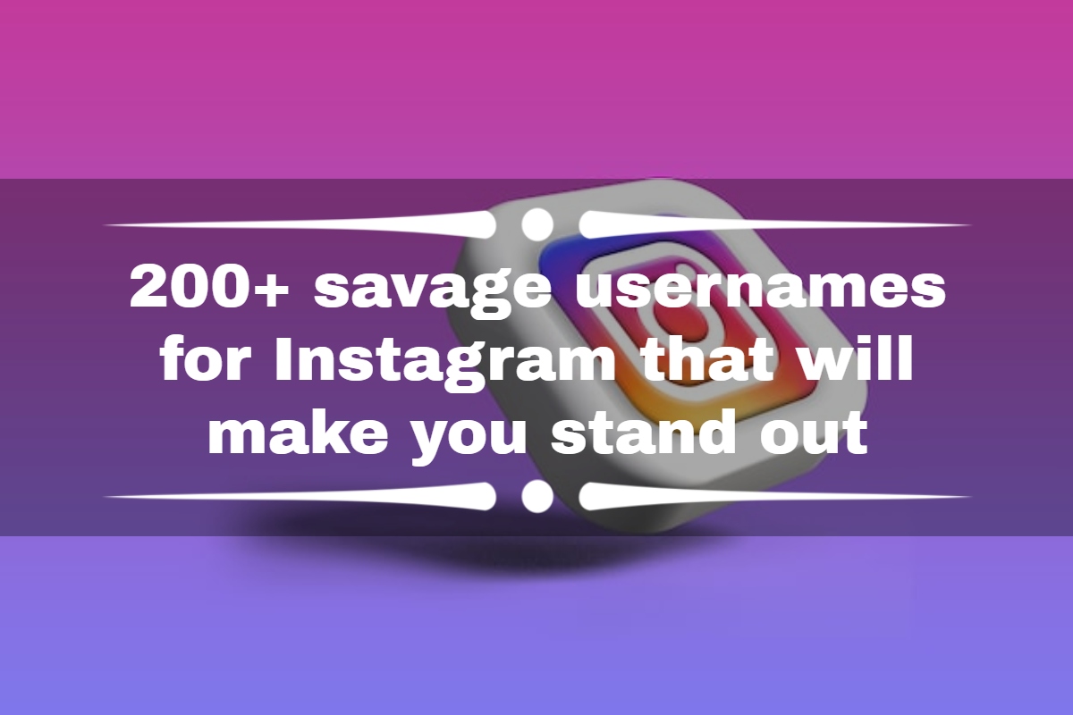200+ savage usernames for Instagram that will make you stand out