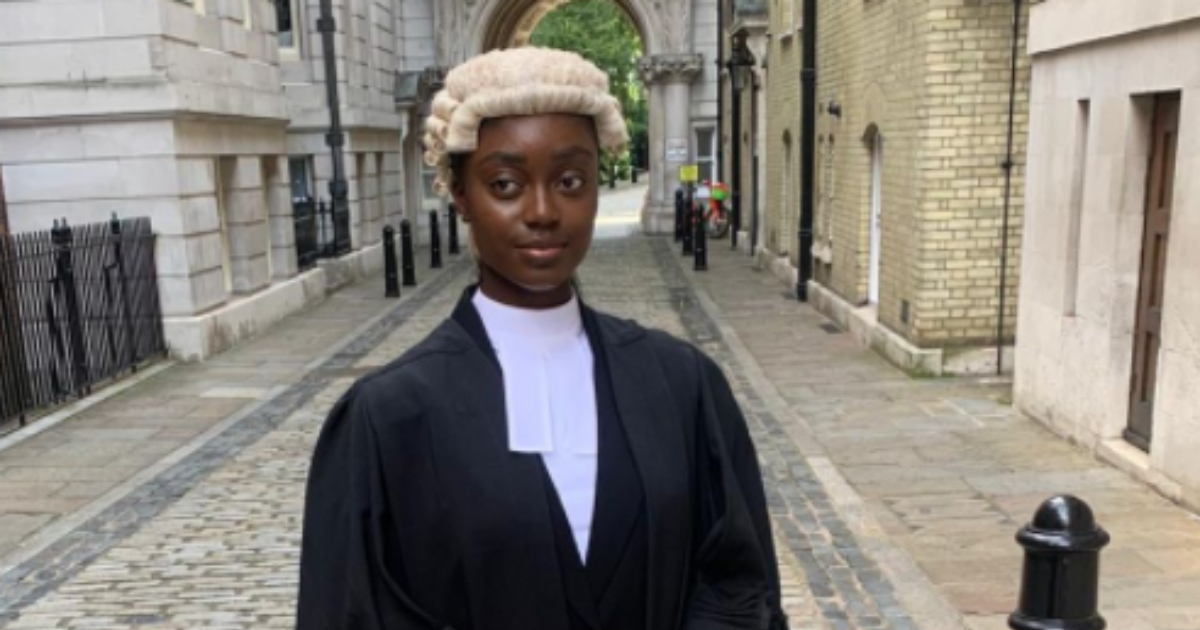 Ghanaian student called to the Bar of England and Wales after earning her Master's: Makes her dad proud