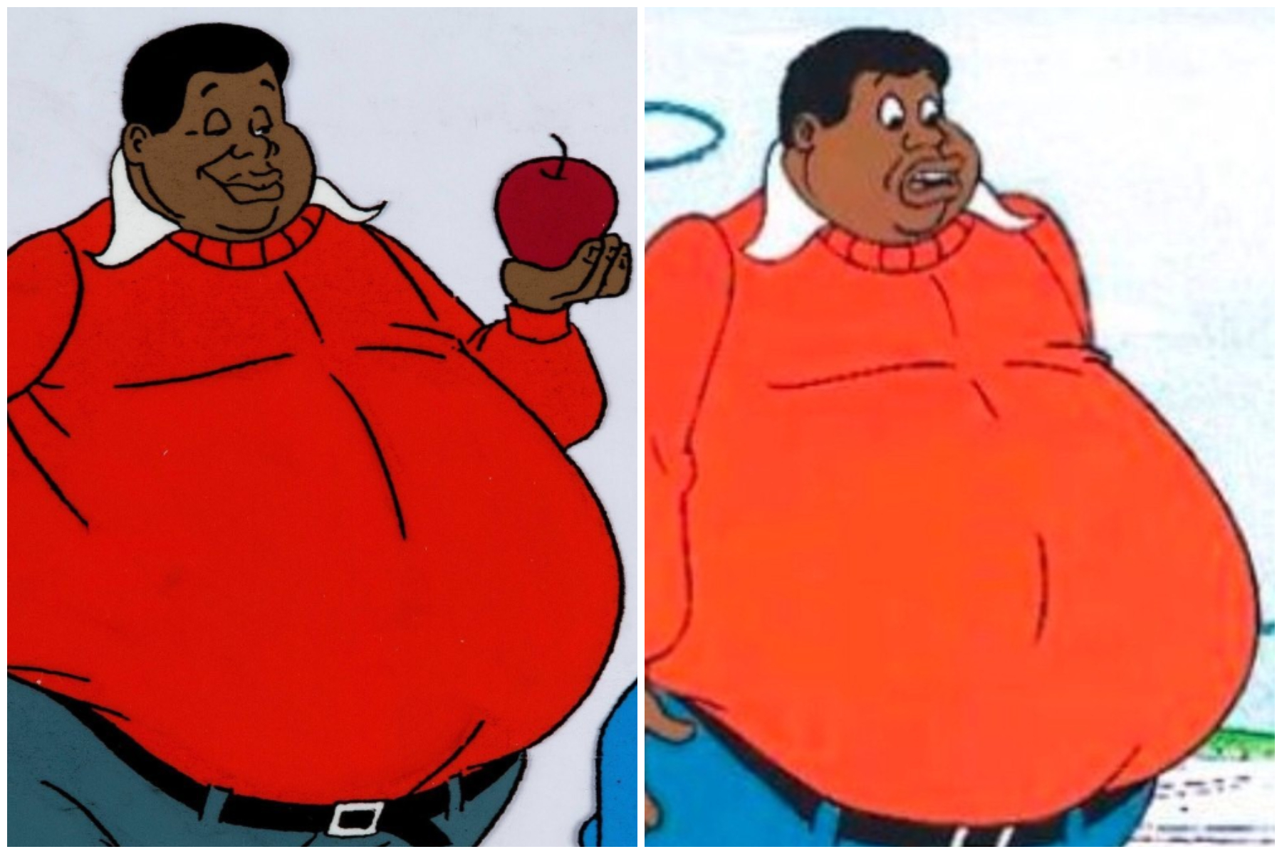 Fat cartoon characters