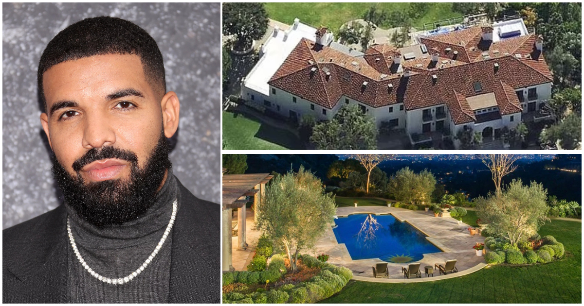 US rapper Drake's Los Angeles mansion was broken into and one suspect has been arrested