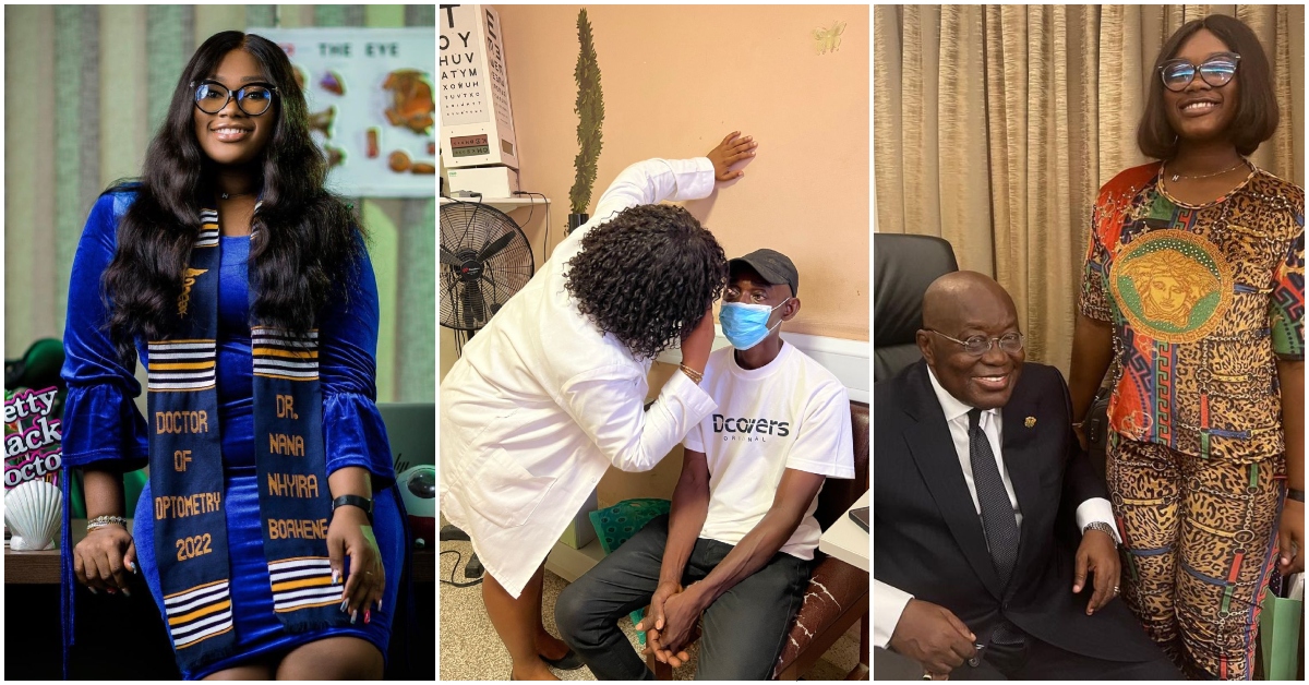 Photos of Dr Nana Nhyira Boahene on her usual routines
