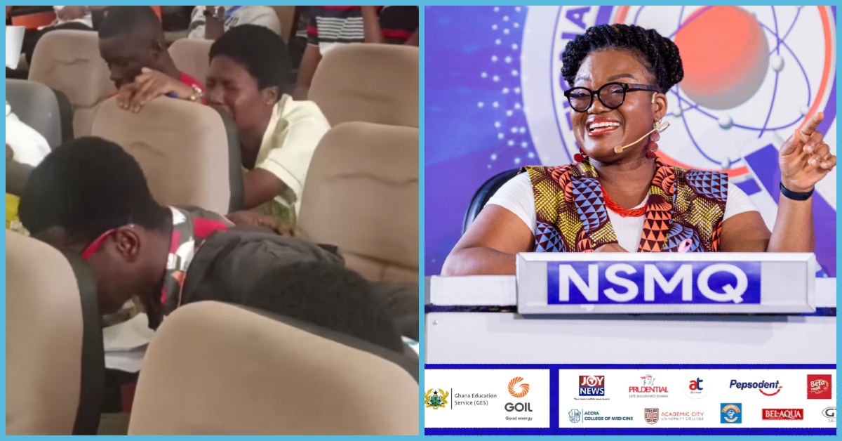 NSMQ students pray in tongues in video