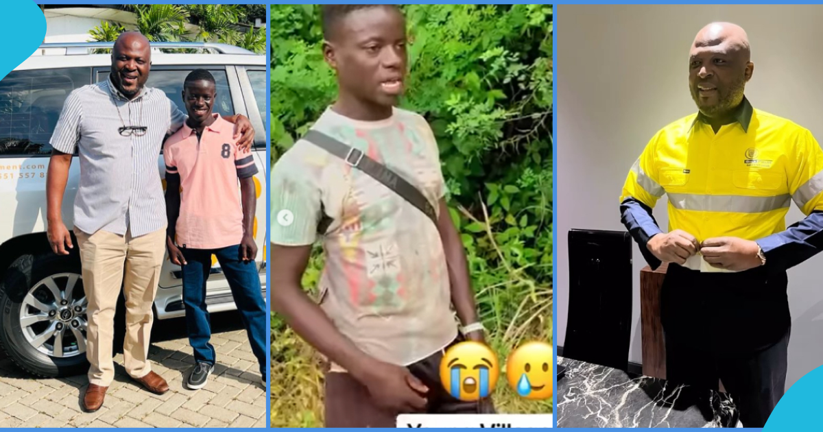 Ibrahim Mahama: Ghanaian Millionaires Sponsors Viral Village Boy Who Said He Wanted To Be Like Him