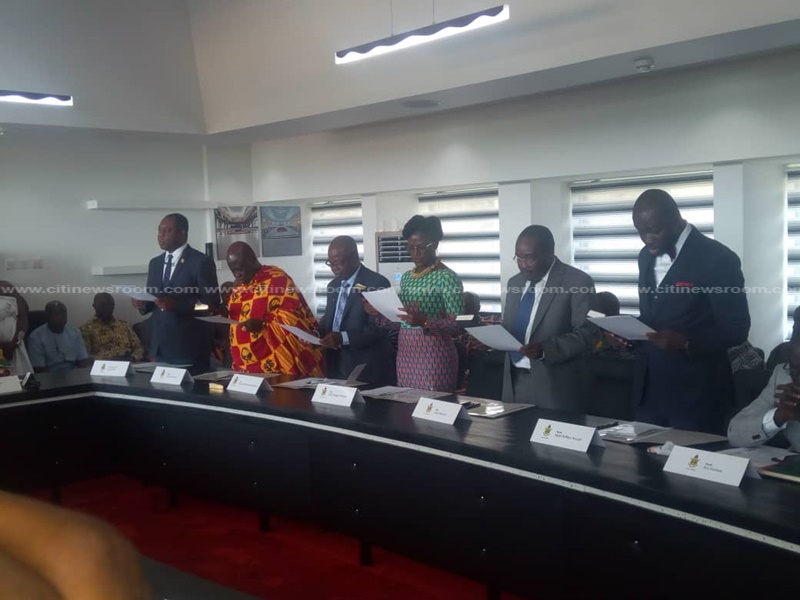 New KNUST governing council sworn in