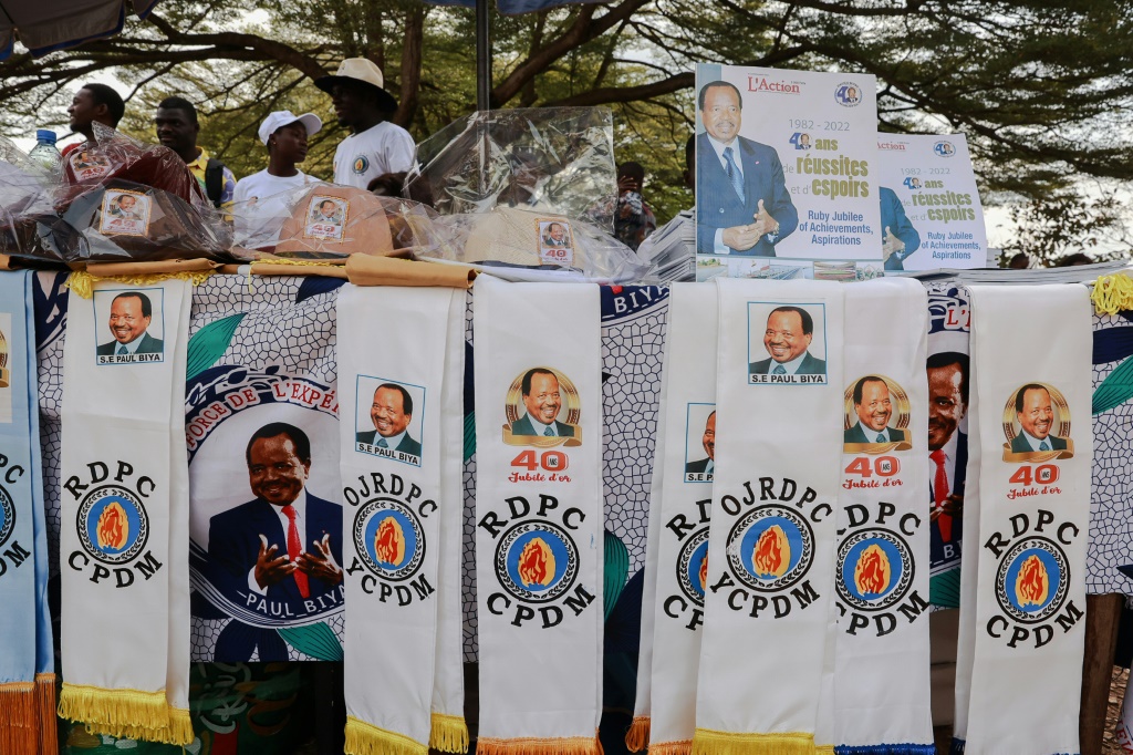 Biya did not attend the event in Yaounde dubbed a 'regional mega-rally'