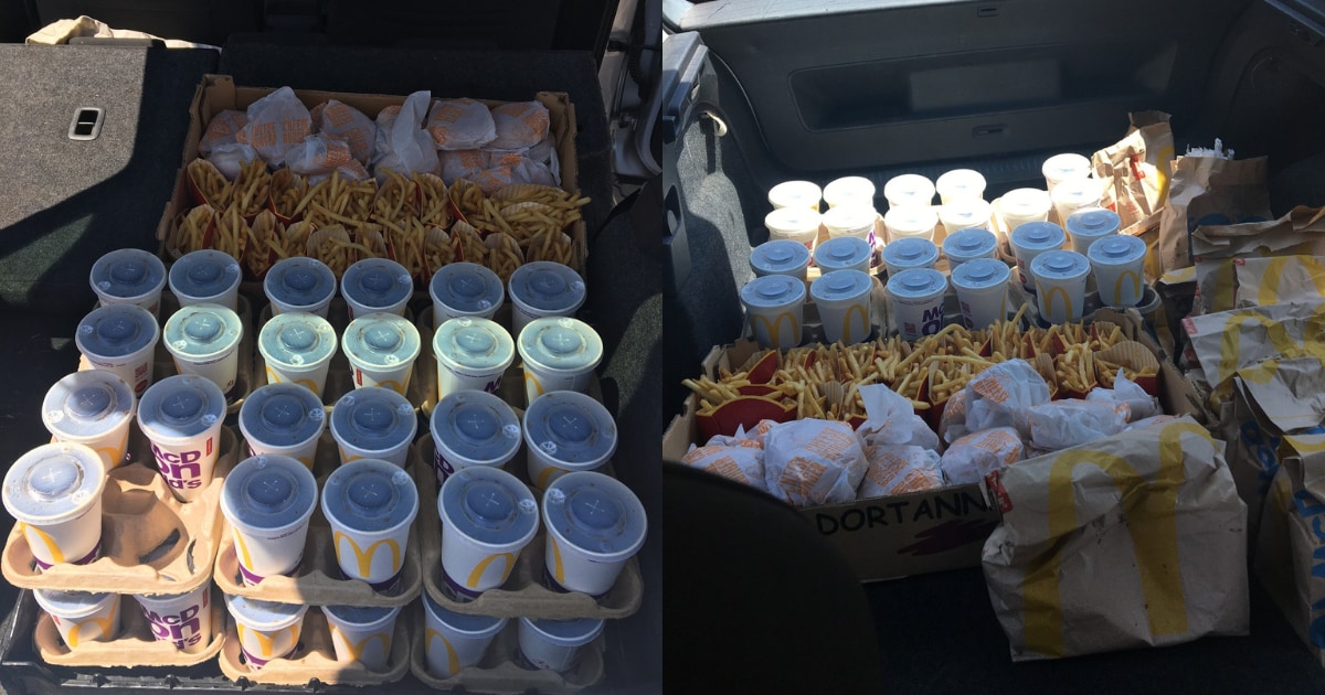 David Sanei gifted 42 random people meals for his birthday.