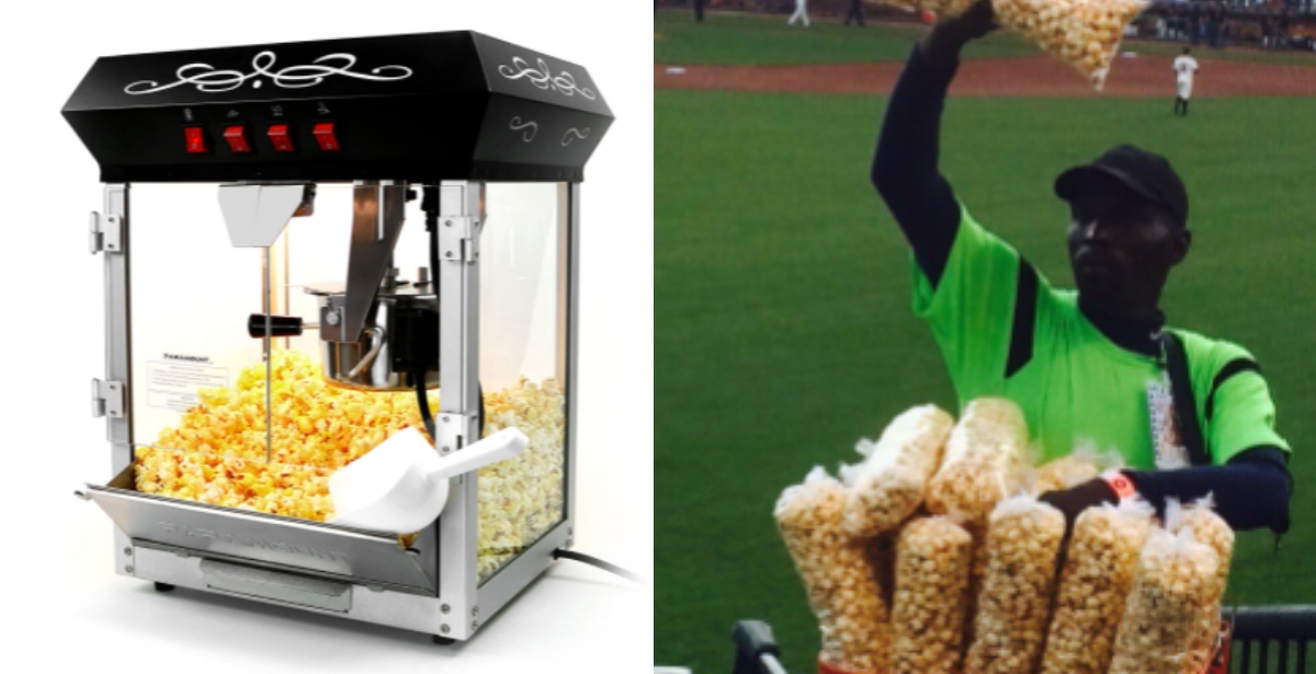 A Ghanaian man who Resorted to Selling Popcorn due to Unemployment is Forced to Sell his Machine