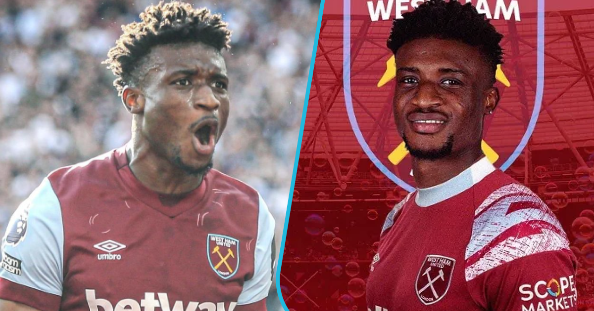 Kudus: Midfielder becomes highest-scoring Ghanaian in West Ham United history, fans react: “No size”