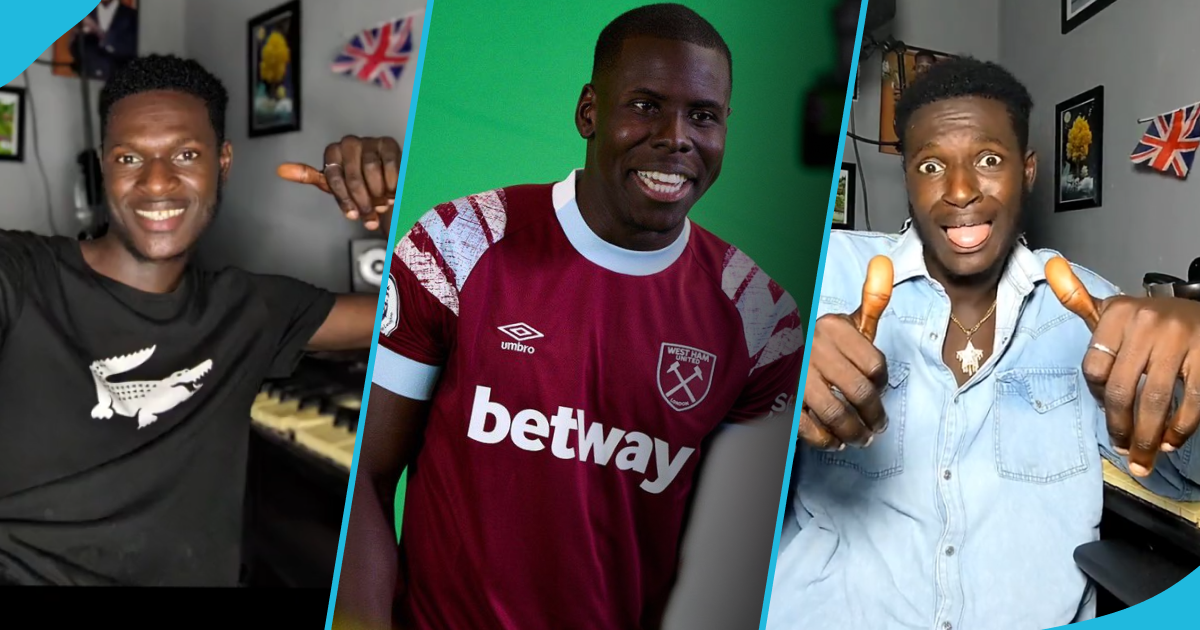 West Ham uses Ghanaian comedian's trending soundbite and netizens hail the team's admin