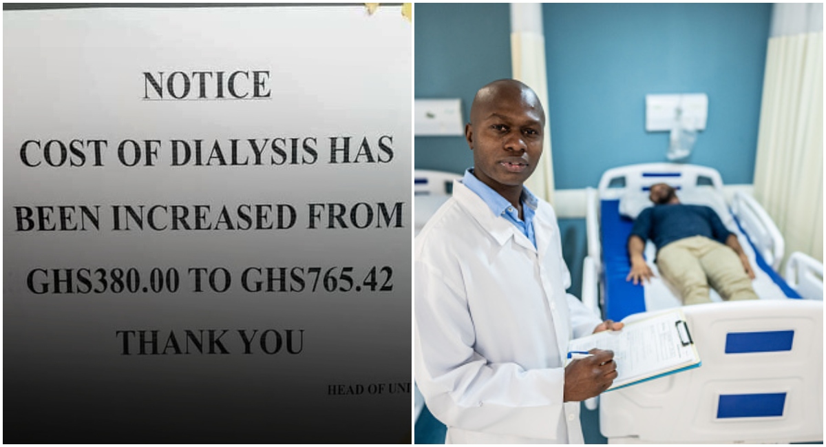 Cost of Dialysis In Ghana: Korle Bu Blames High Taxes And Removal Of Subsidies For 100% Hike