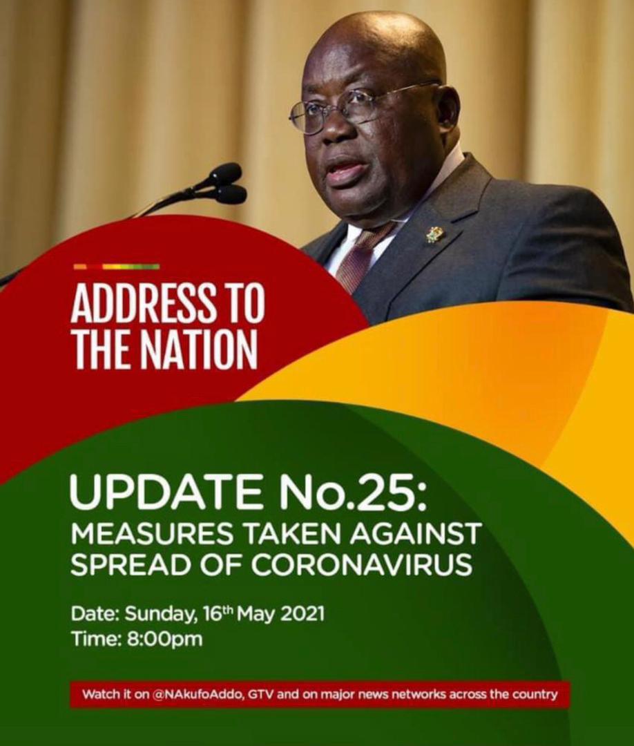 President Akufo-Addo to address nation as Ghana resumes Covid-19 vaccination