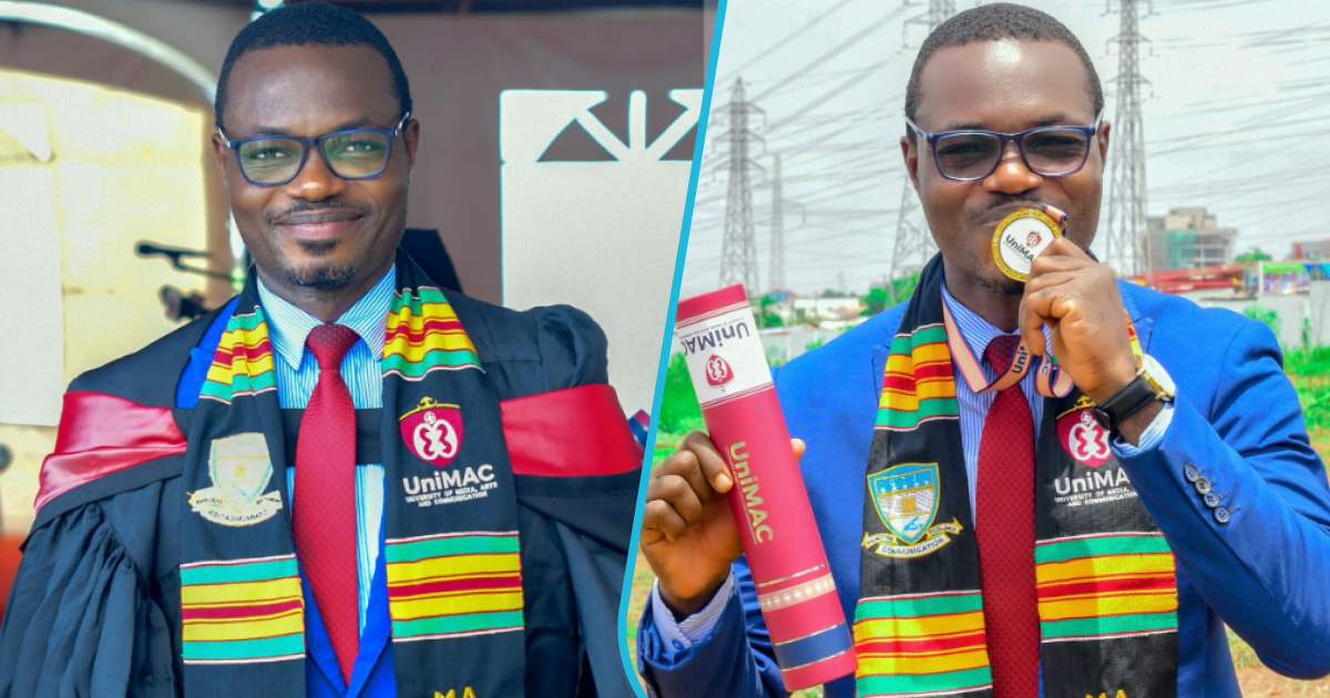 Carlos Calony: Former Sogakope SHS student credits God as he earns masters from UniMAC