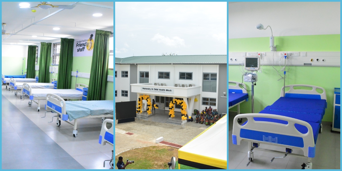 Beautiful Photos Of Ghȼ15.2m Sixty-Bed Maternity And NICU Block Built In Keta By MTN