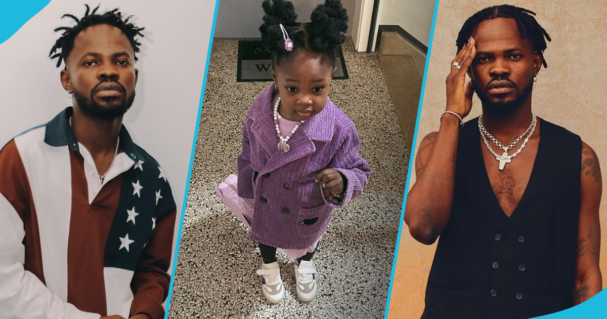 Rare photos and video of Fameye's daughter pop up as she celebrates 2nd birthday