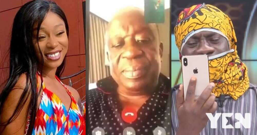 Efia Odo, Akrobeto recreate Kan Dapaah's leaked video on UTV