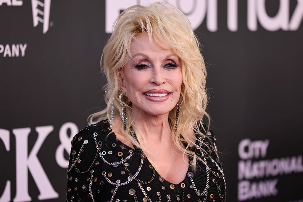 Dolly Parton attends the 37th Annual Rock & Roll Hall of Fame Induction Ceremony in Los Angeles, California.