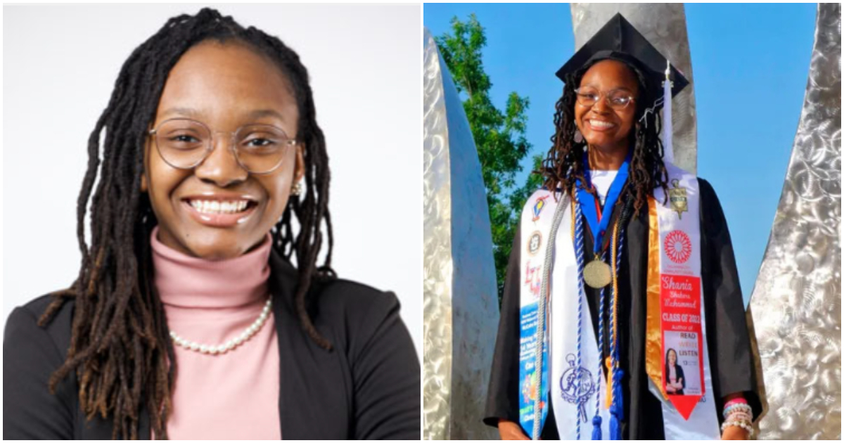 14-year-old girl earns two associate degrees.