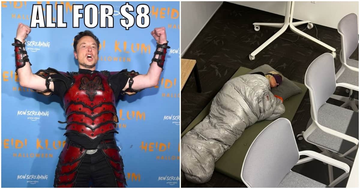 Elon Musk's tight deadline: Photo of Twitter Manager sleeping on office floor sparks reactions
